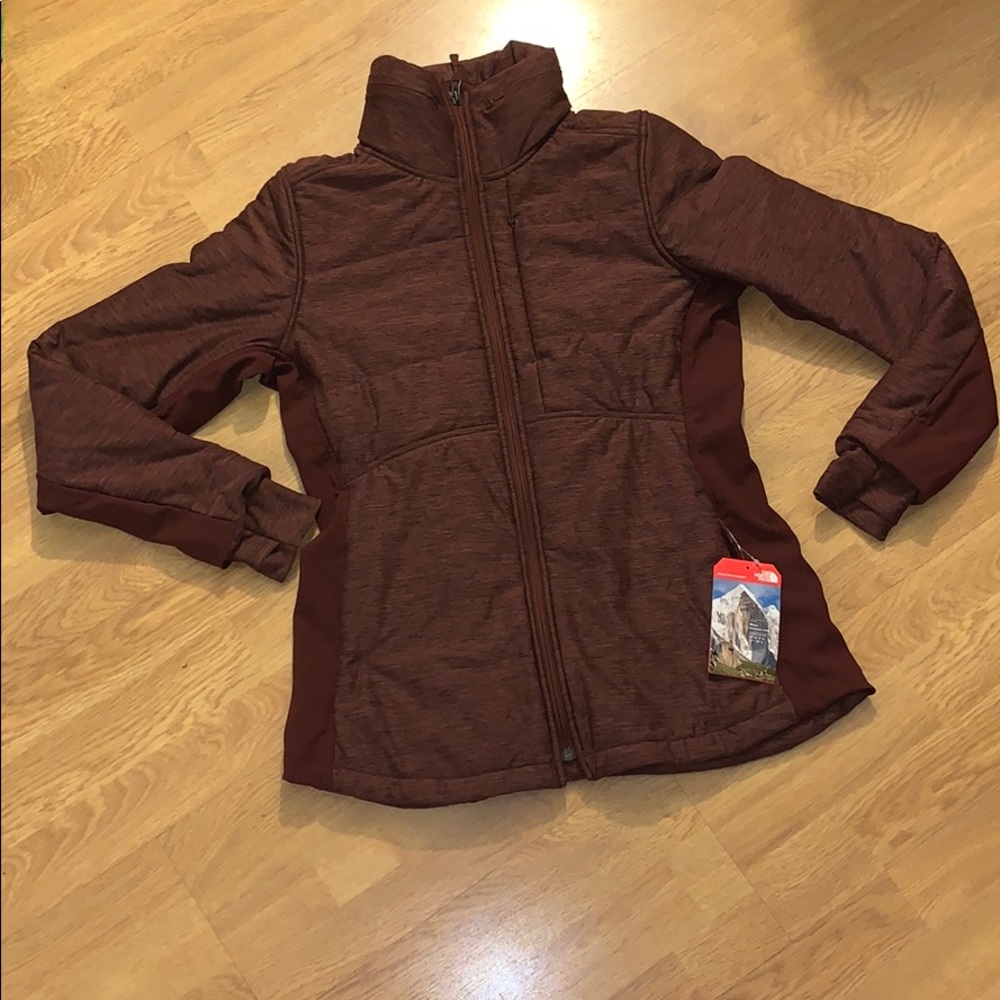 NWT The North Face Pseudio Long Jacket - Red